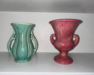 Vases; McCoy & Haegar