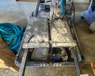 Tile Saw and Accessories
