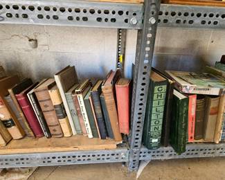 Leather bound books