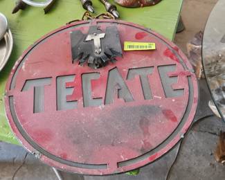 Tecate die-cut
