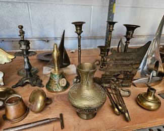 Brass decorations