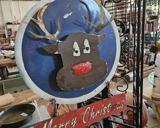 Die cut christmas decorations