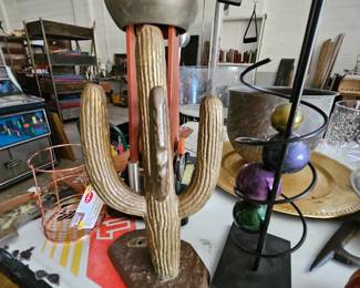 Cactus statue