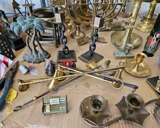 Brass decorations