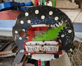 Diecut christmas decorations