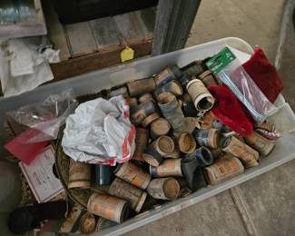 Edison wax cylinder