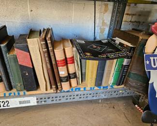 Leather bound books