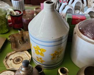 Stoneware jug