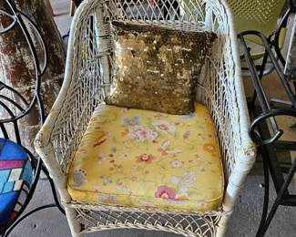 Wicker chair