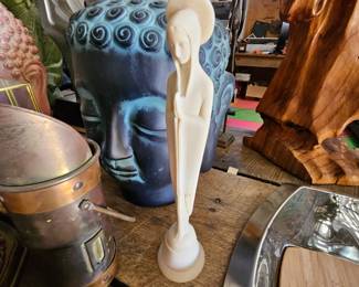 Madonna statue