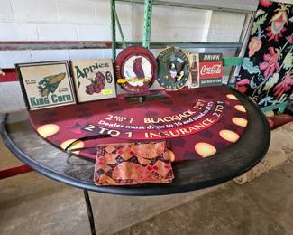 Blackjack table