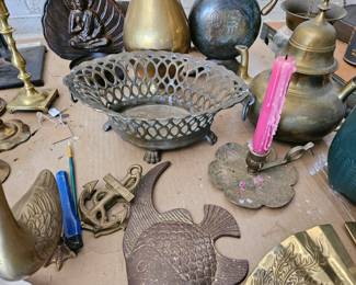 Brass decorations