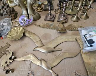 Brass decorations