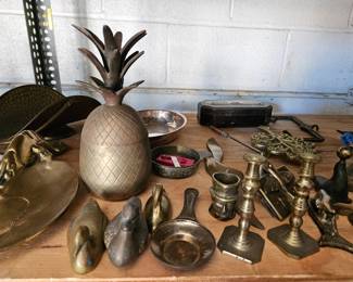 Brass decorations