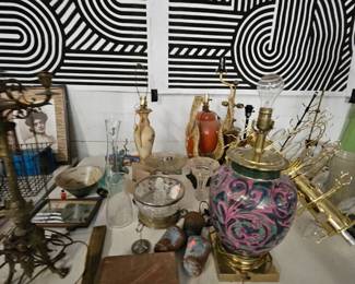 Antique lamps and lighting