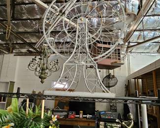 Metal ferris wheel
