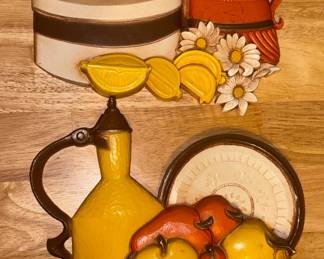 Vintage Homco Wall Decor