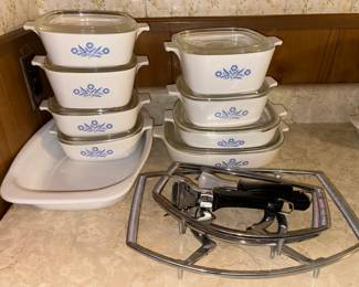 Blue Cornflower Corning Ware