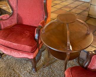 Beautiful antique Wingback chairs