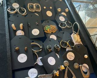 This sale has more jewelry than we've seen in a long time! A lot of sterling silver as well. 
