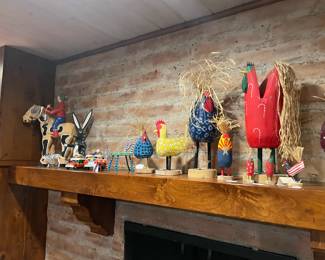 Navajo Chicken folk art