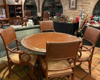 Dining table with four chairs