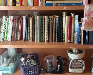 Cookbooks and small appliances