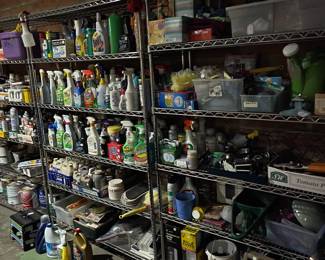 Cleaners, chemicals, paints, and more