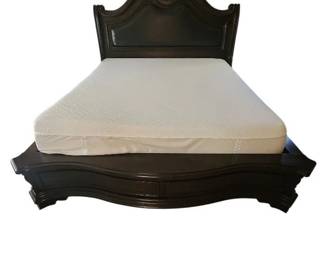 King Size Havertys Villa Sonoma Bed with Tempur Pedic Mattress