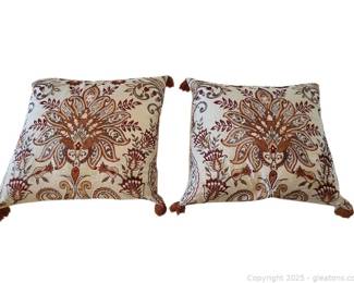 2 Decorate Down Pillows