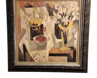 Large Framed Still Life