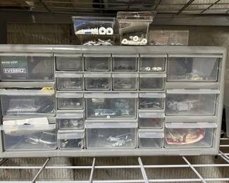 Storage Organizer with Miscellaneous Hardware