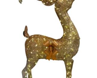 Outdoor Christmas Reindeer Decor Lighted