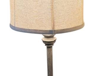Distressed Look Metal Table Lamp
