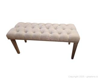 Tufted Bench