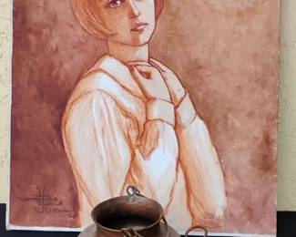 TH199Vintage Copper Decor 