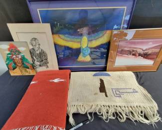 TH195Native American Style Art And Rugs