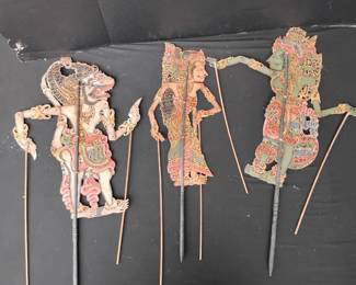 TH187Indonesian Shadow Puppet 