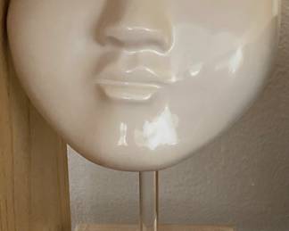 Face Form on Acrylic Stand