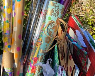 Christmas Bags and Paper