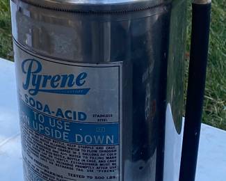 Pyrene Chrome Fire Extinguisher