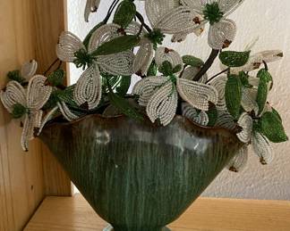 Cole Pottery Fan Vase