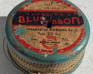 Vintage Blue Ribbon Casting Line