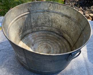 Galvanized Tub