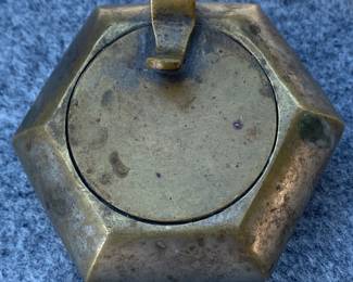 Small Brass Candleholder