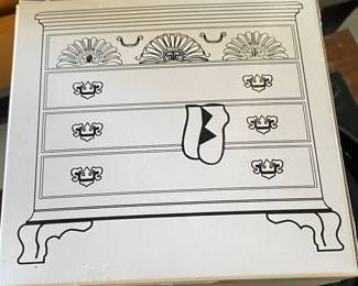 Plastic High Point Chest of Drawers Bank