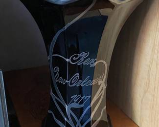 1917 New Orleans Remembrance Vase