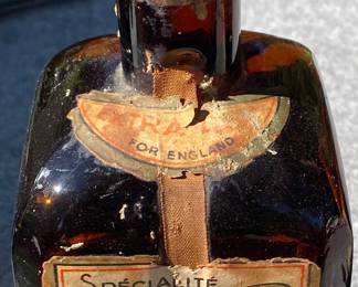 Ole Paper Label Pollen's Triple Sec Bottle