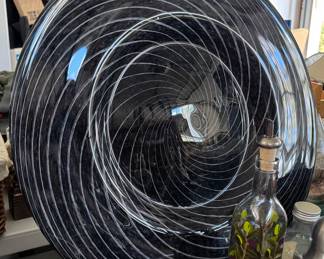 Large Italian Art Glass Murano Bowl