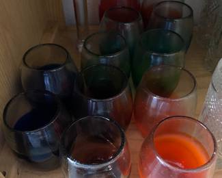 Art Glass Barware Glasses